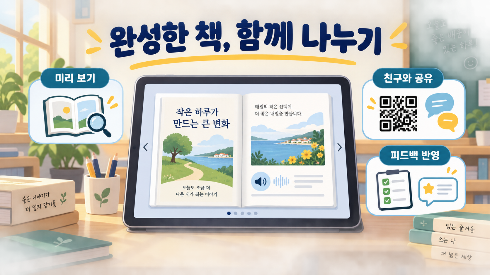 디지털 책을 읽기 쉽게 다듬는 글과 이미지 배치 점검 카드