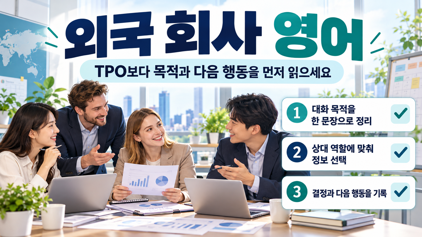 외국 회사 영어 소통의 맥락 읽기 핵심 요약 카드
