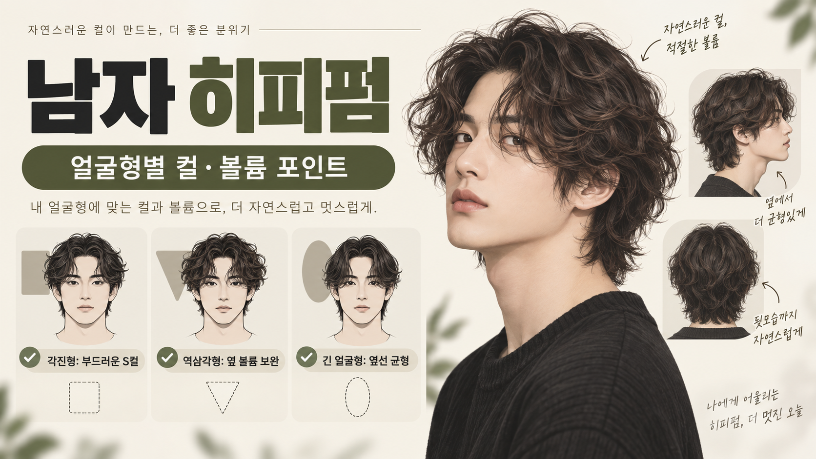 남자 히피펌 시술 전 상담부터 관리까지 단계별 안내