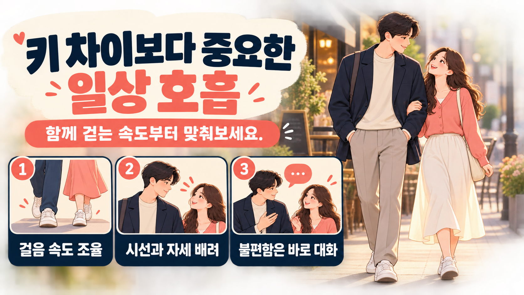 키 차이를 관계에서 점검하는 세 단계 정보카드